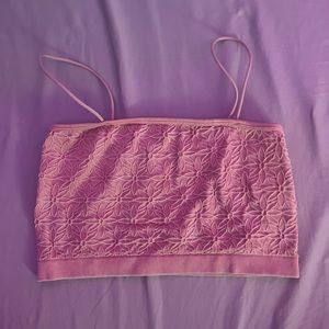 Aeropostale pink flower tank